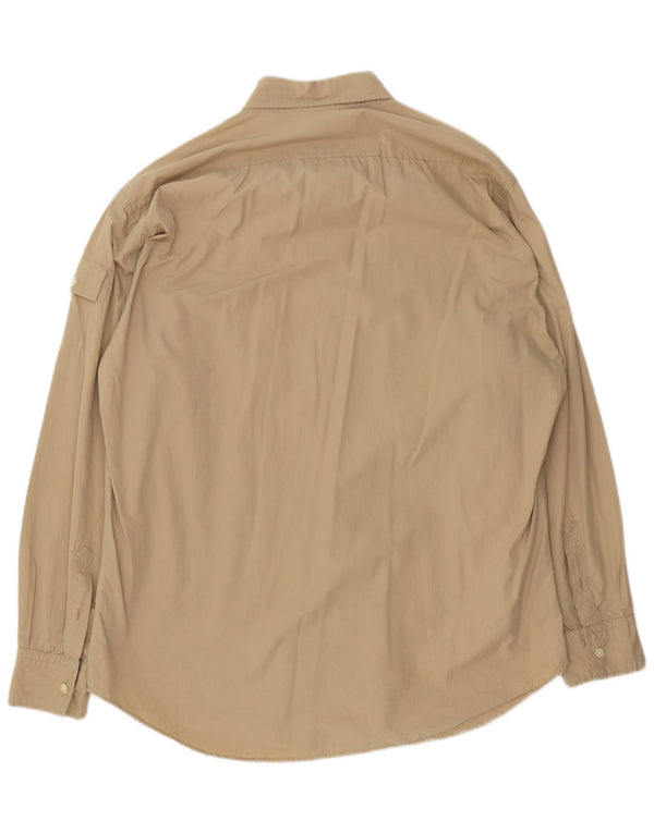 North Sails Herreskjorte Stor Beige Bomuld