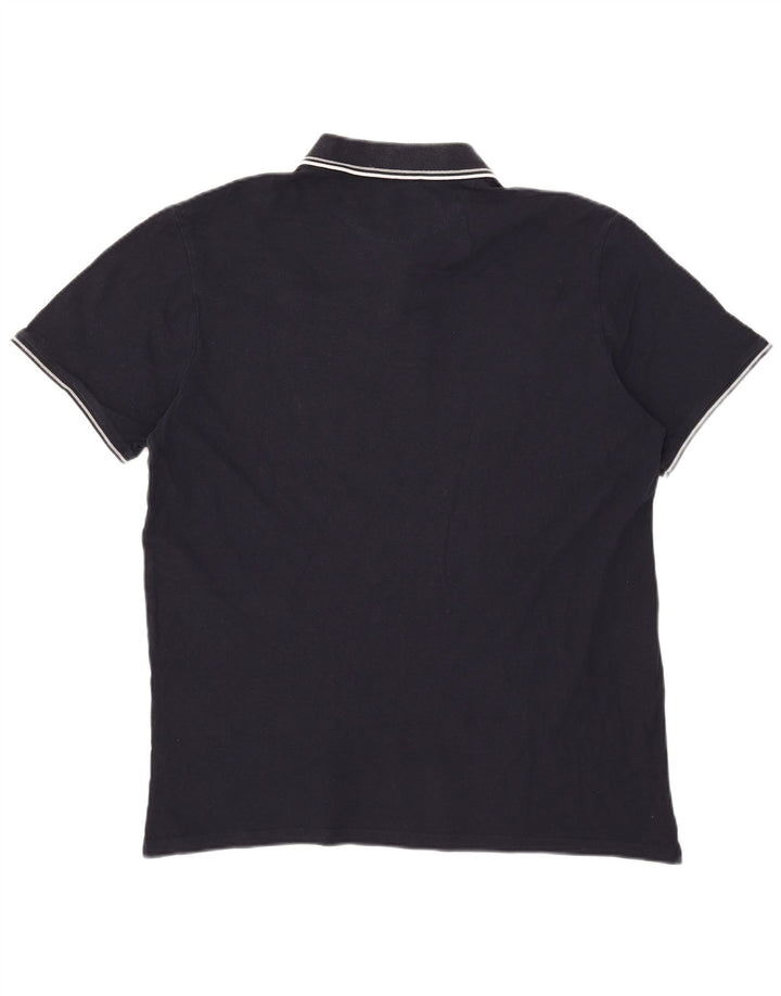 Champion herre poloskjorte 2XL marineblå stribet