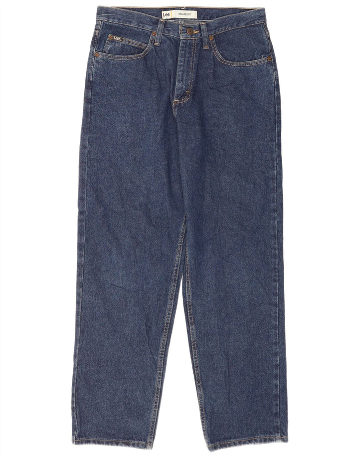 Lee Herre Relaxed Fit Straight Jeans W32 L30 Blå Bomuld