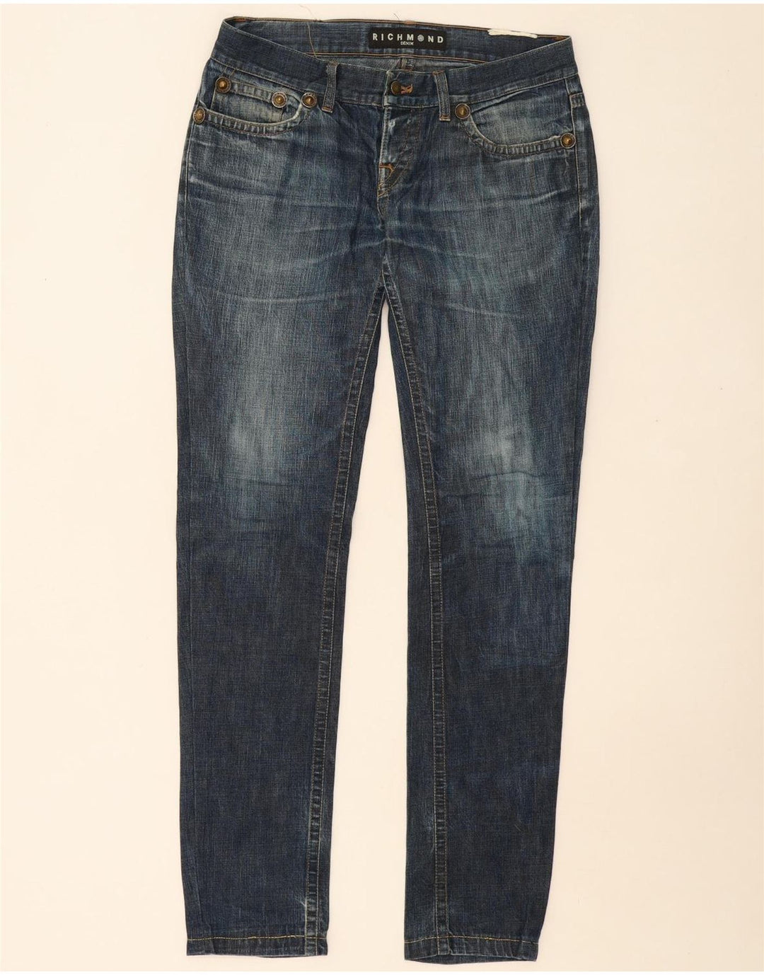 RICHMOND Skinny Jeans til kvinder W34 L33 Blå