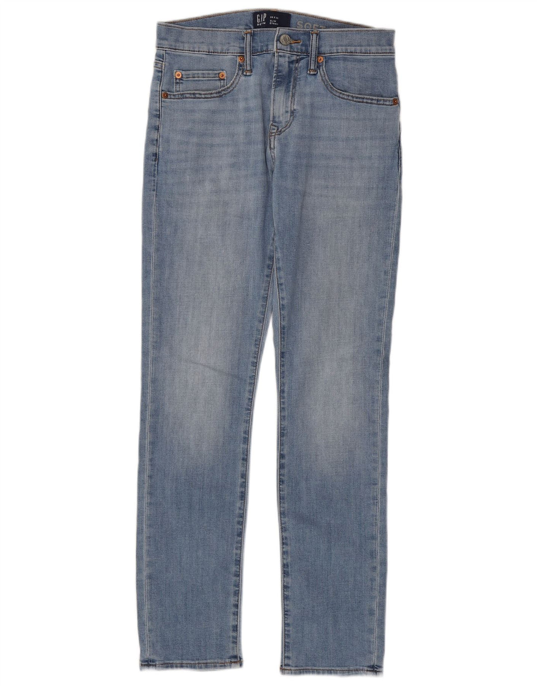 GAP Dame Slim Jeans W28 L30 Blå Bomuld
