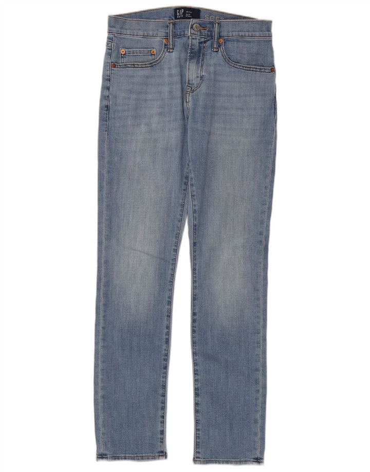 GAP Dame Slim Jeans W28 L30 Blå Bomuld
