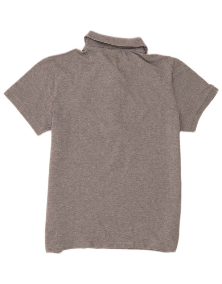Puma Dame Polo Shirt UK 14 Medium Grey Bomuld