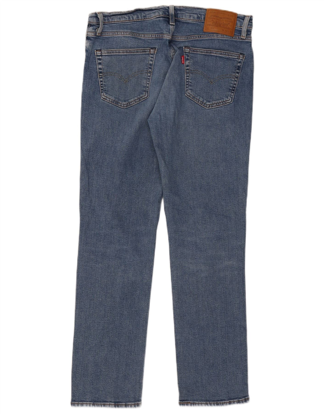 Levi's Herre 511 Slim Jeans W34 L30 Blå Bomuld