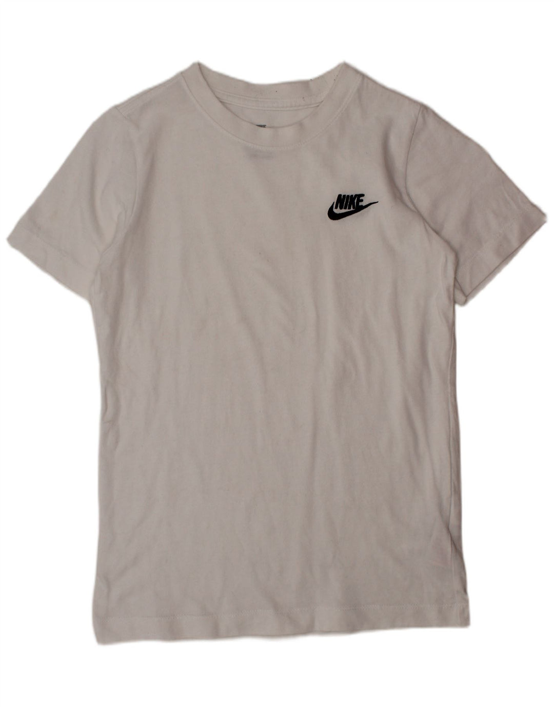 NIKE T-shirt top til drenge 8-9 år Lille hvid bomuld