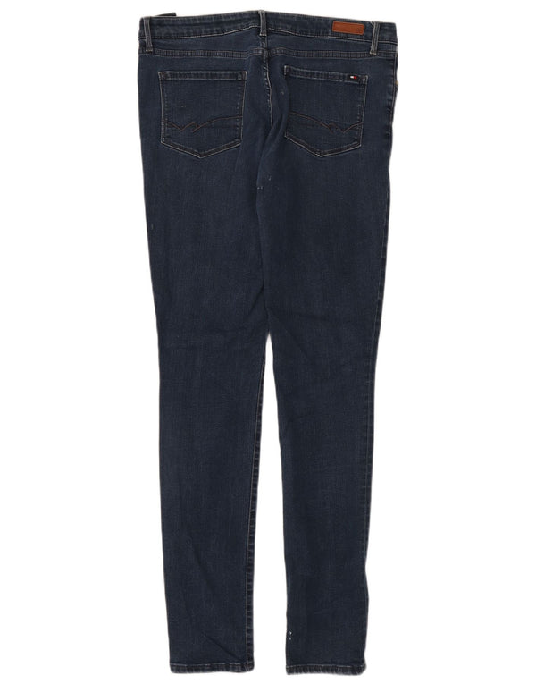 Tommy Hilfiger Dame Skinny Jeans Medium W30 L32 Marineblå Bomuld