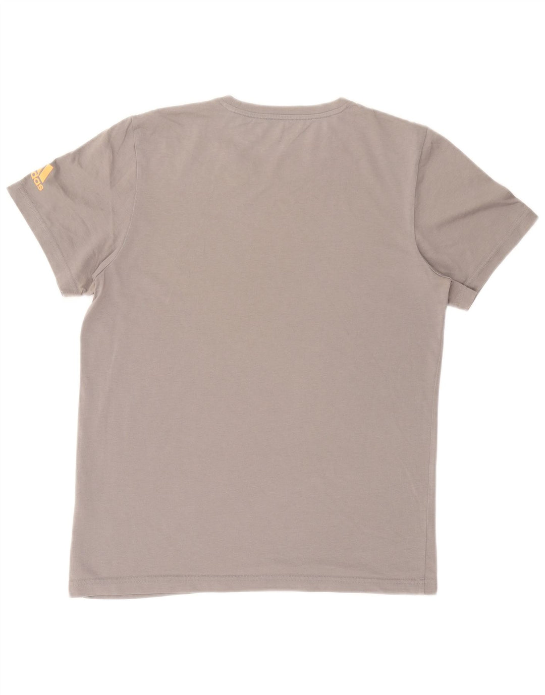 ADIDAS Mens Climalite Graphic T-Shirt Top Medium Grey Cotton