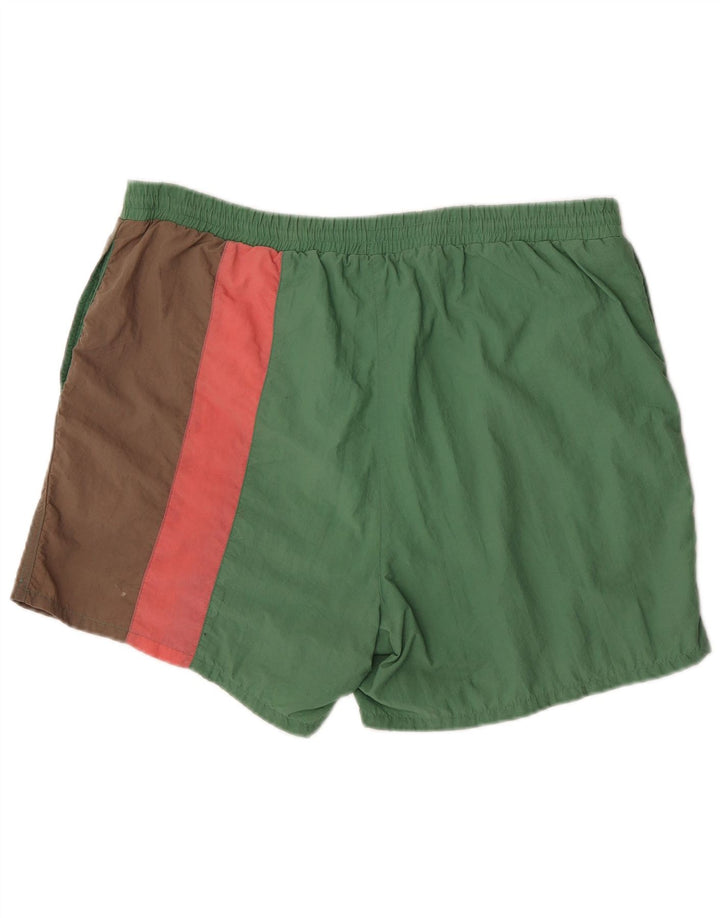 Triumph Herre grafiske svømmeshorts XL Grøn Colourblock Polyamid