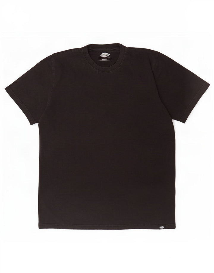 Dickies Herre T-Shirt Top Stor Sort Bomuld