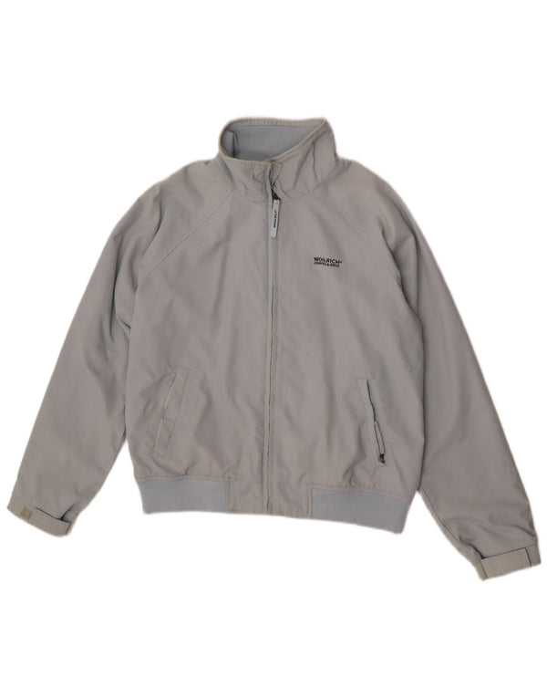 Woolrich Boys Bomber Jacket 13-14 År Blå Nylon