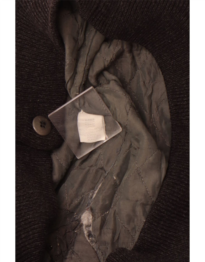 Vintage bomberjakke til mænd UK 42 XL Flerfarvet geometrisk alpakauld