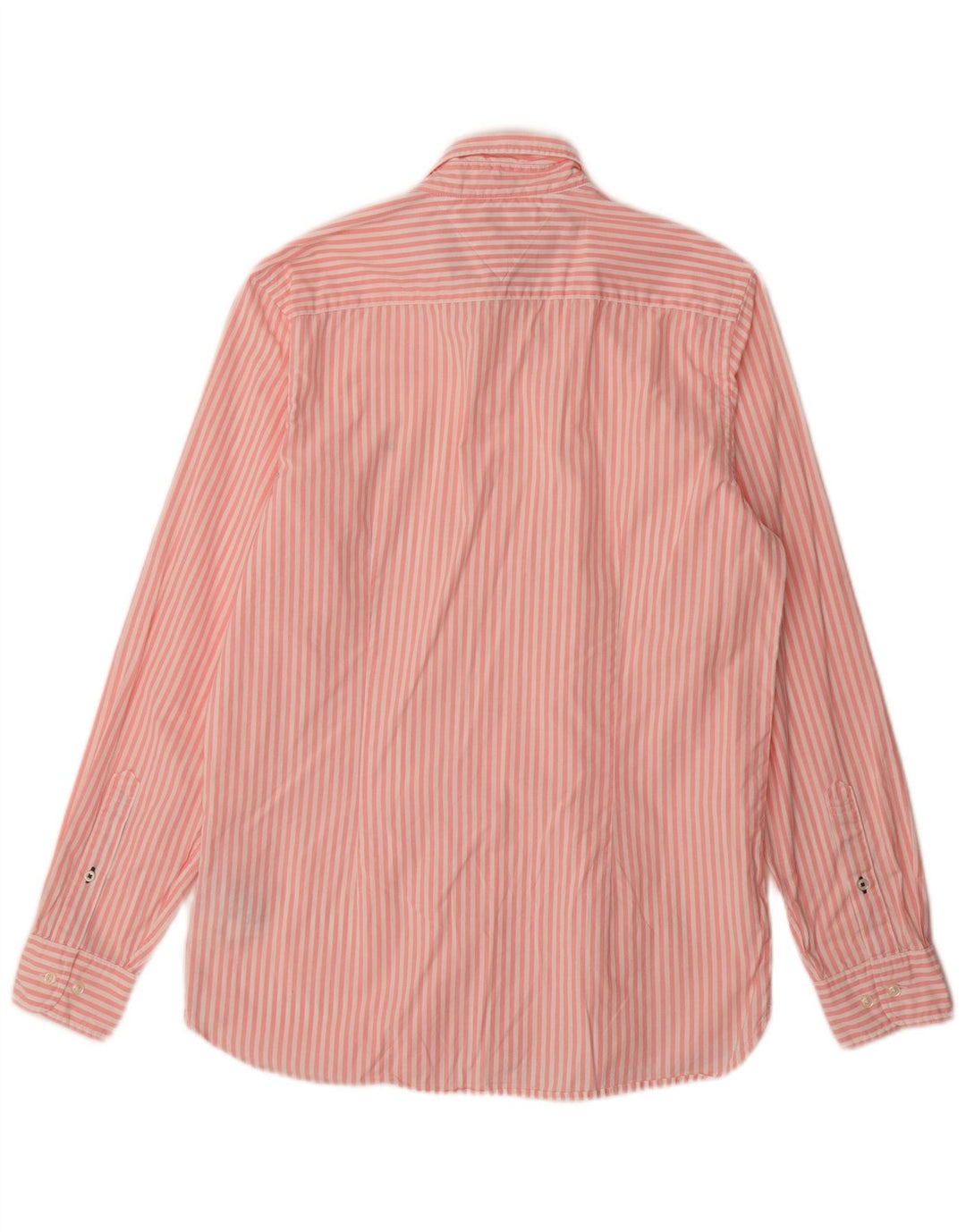 Tommy Hilfiger Herreskjorte Stor Pink Nålestribet Bomuld