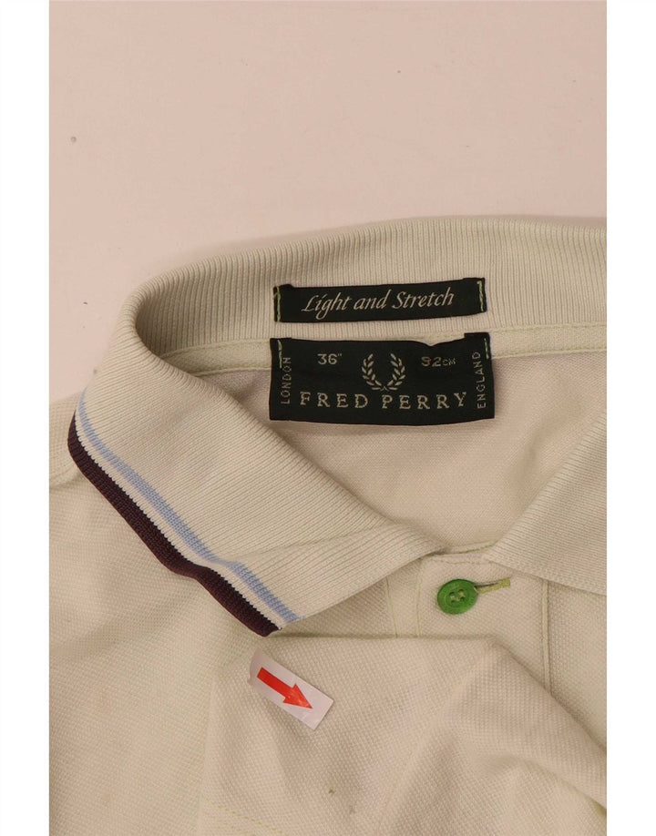 Fred Perry Herre poloskjorte lille grøn stribet bomuld