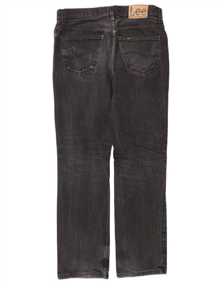 LEE Herre Detroit Straight Jeans W34 L34 Grå Bomuld