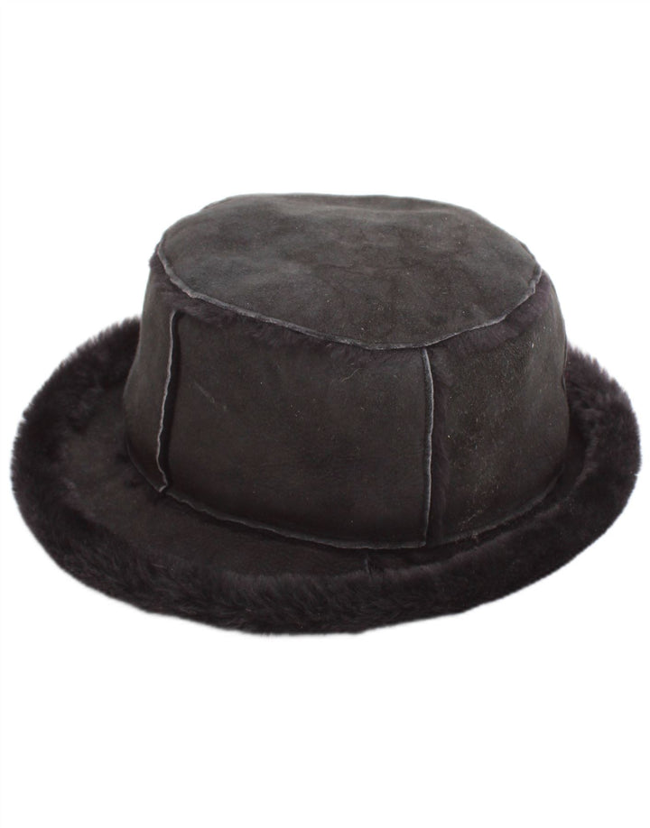 Borsalino Dame Shearling Bucket Hat Medium Grey Ruskind