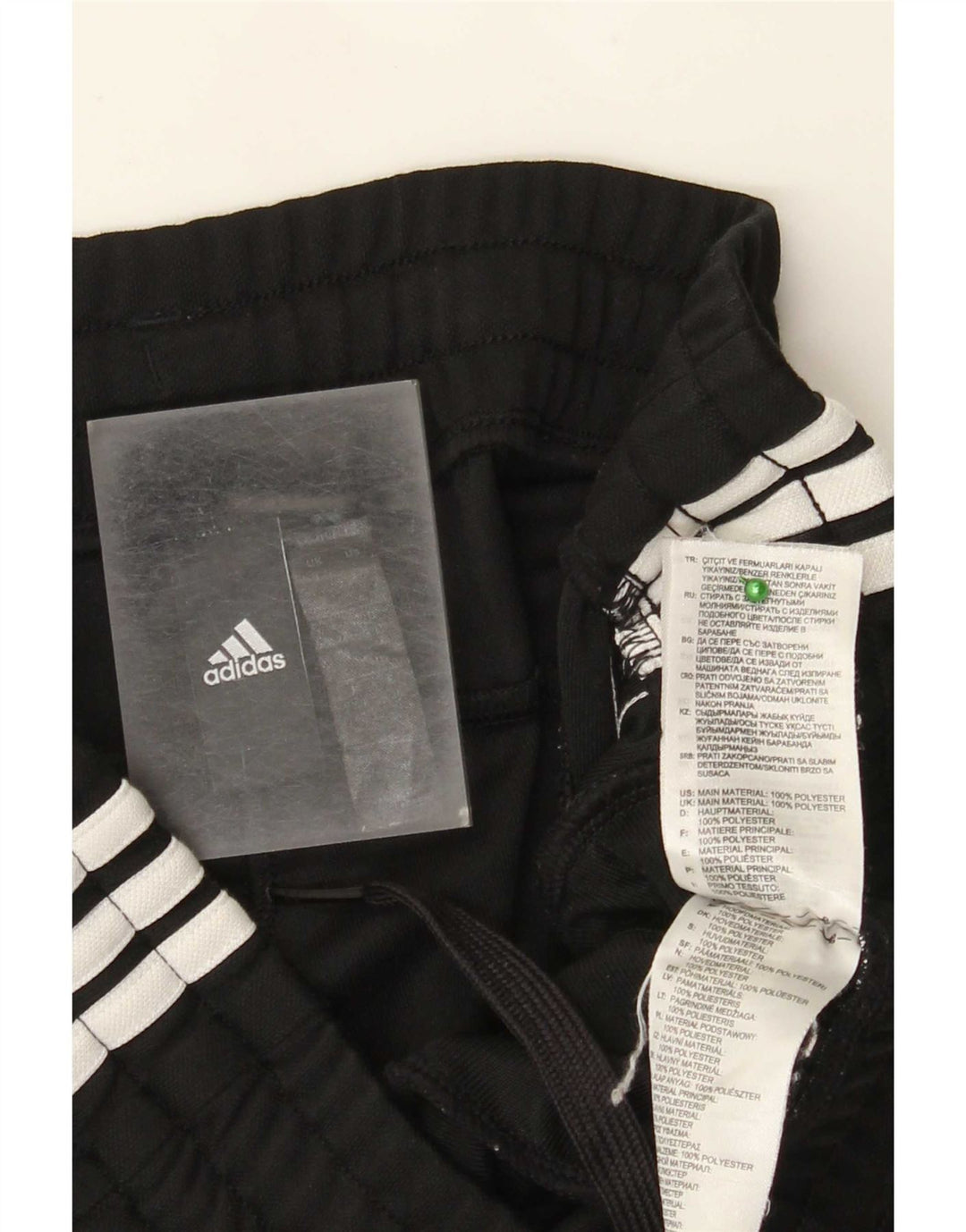 Adidas Træningsdragtsbukser til kvinder UK 10 Small Black Polyester