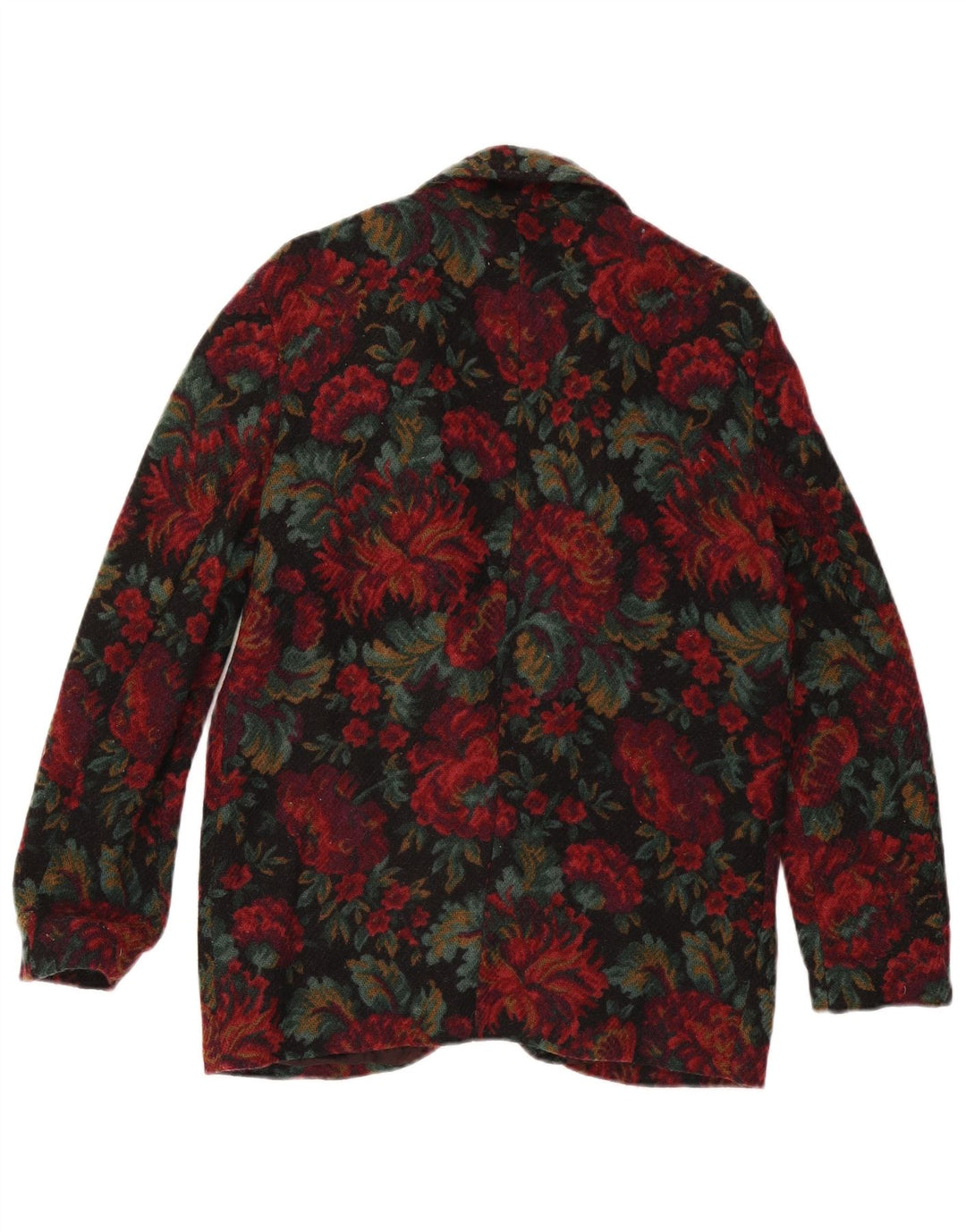 Vintage Dame 1 Knap Blazer Jakke IT 44 Medium Multicolored Floral