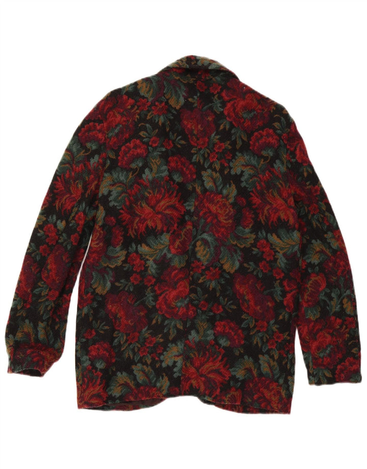 Vintage Dame 1 Knap Blazer Jakke IT 44 Medium Multicolored Floral