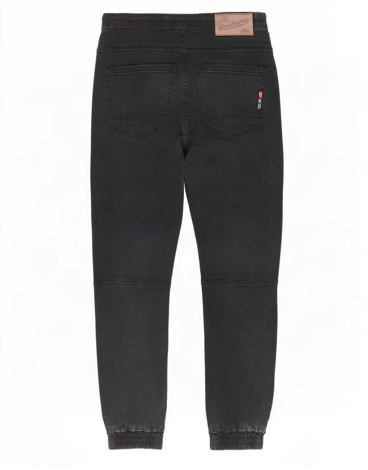 Diesel Dame joggers Straight Jeans IT 42 Medium W29 L28 Sort Bomuld