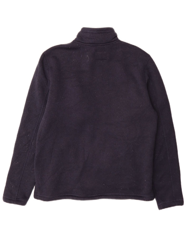 Marks & Spencer Herre Sherpa træningsdragt Topjakke Medium Marineblå Polyester