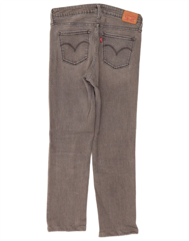 Levi's Dame 712 Slim Jeans W28 L26 Grå