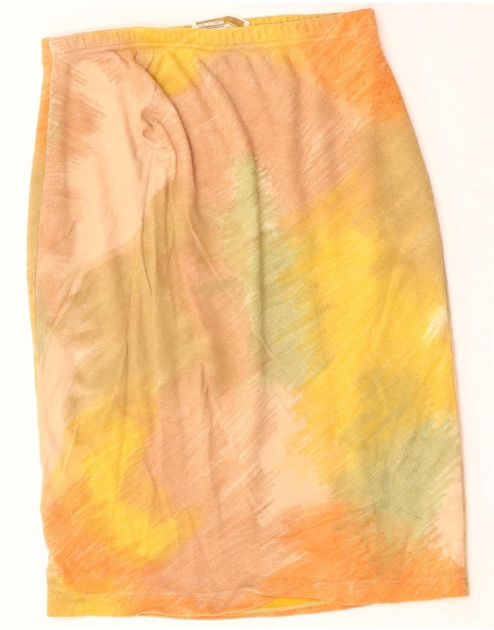 Krizia kvinders blyantnederdel Large W32 Multicolored Tie Dye