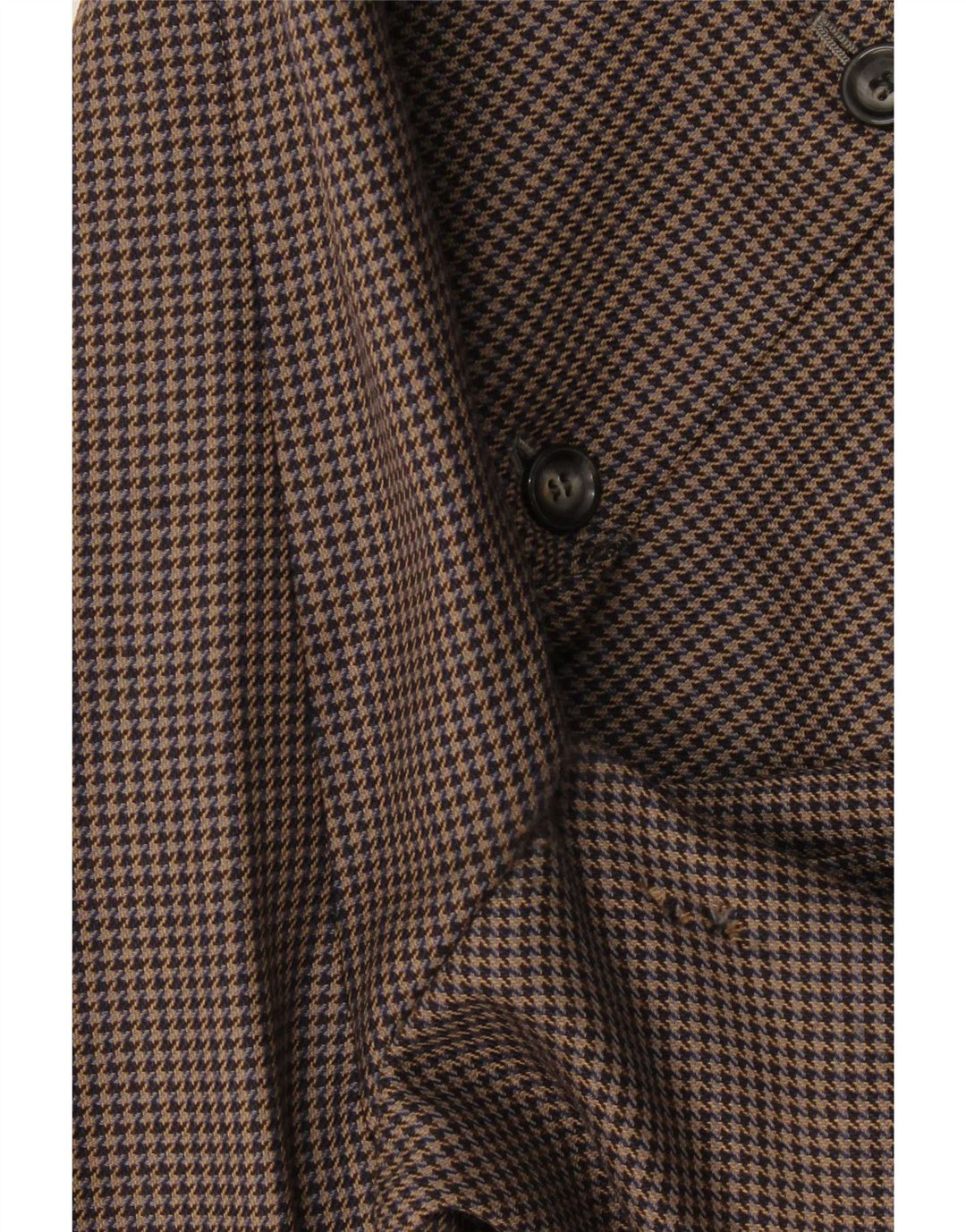 Durban Herre 2-knaps blazerjakke UK 38 Medium Grey Houndstooth New Wool