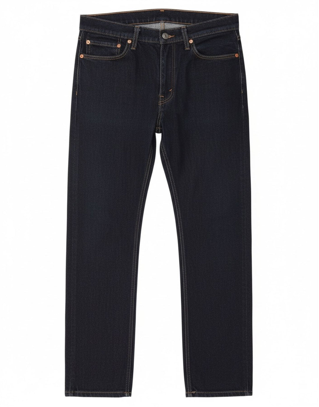 Levi's Herre 511 Slim Jeans W34 L31 Marineblå Bomuld