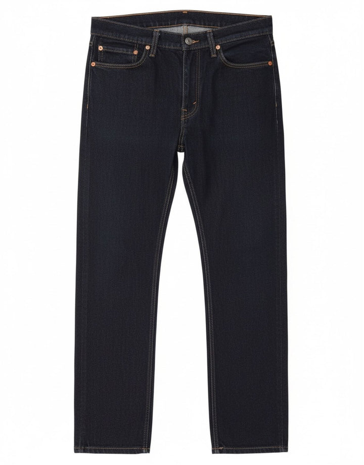 Levi's Herre 511 Slim Jeans W34 L31 Marineblå Bomuld