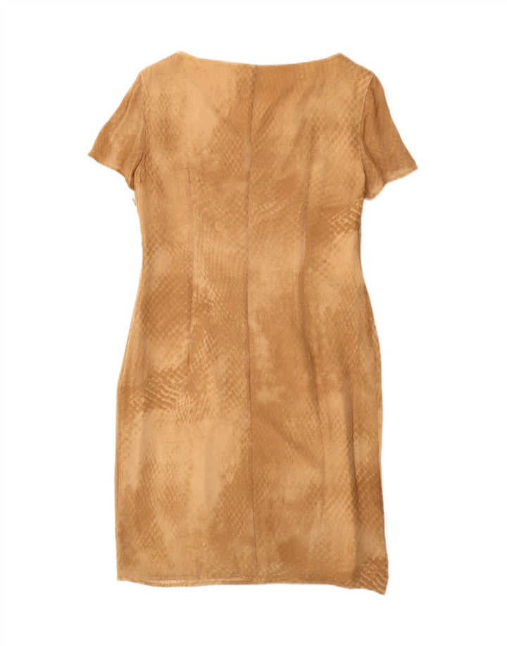 Marella Damesæt 2 stk IT 42 Medium Beige Animal Print Viscose