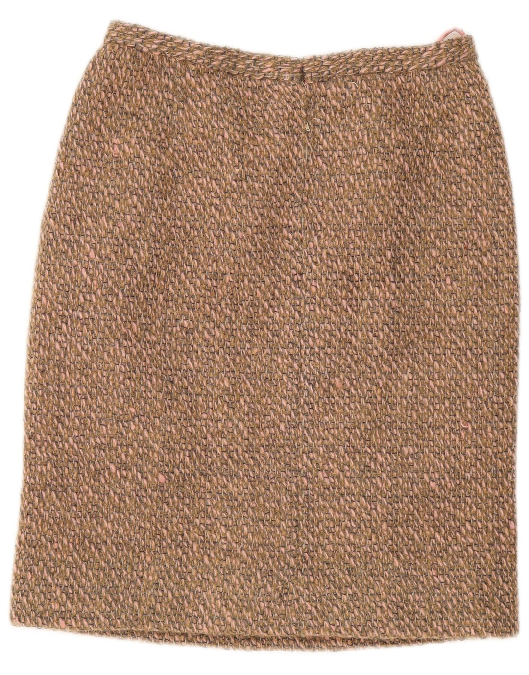 Vintage blyantnederdel til kvinder W30 medium brun