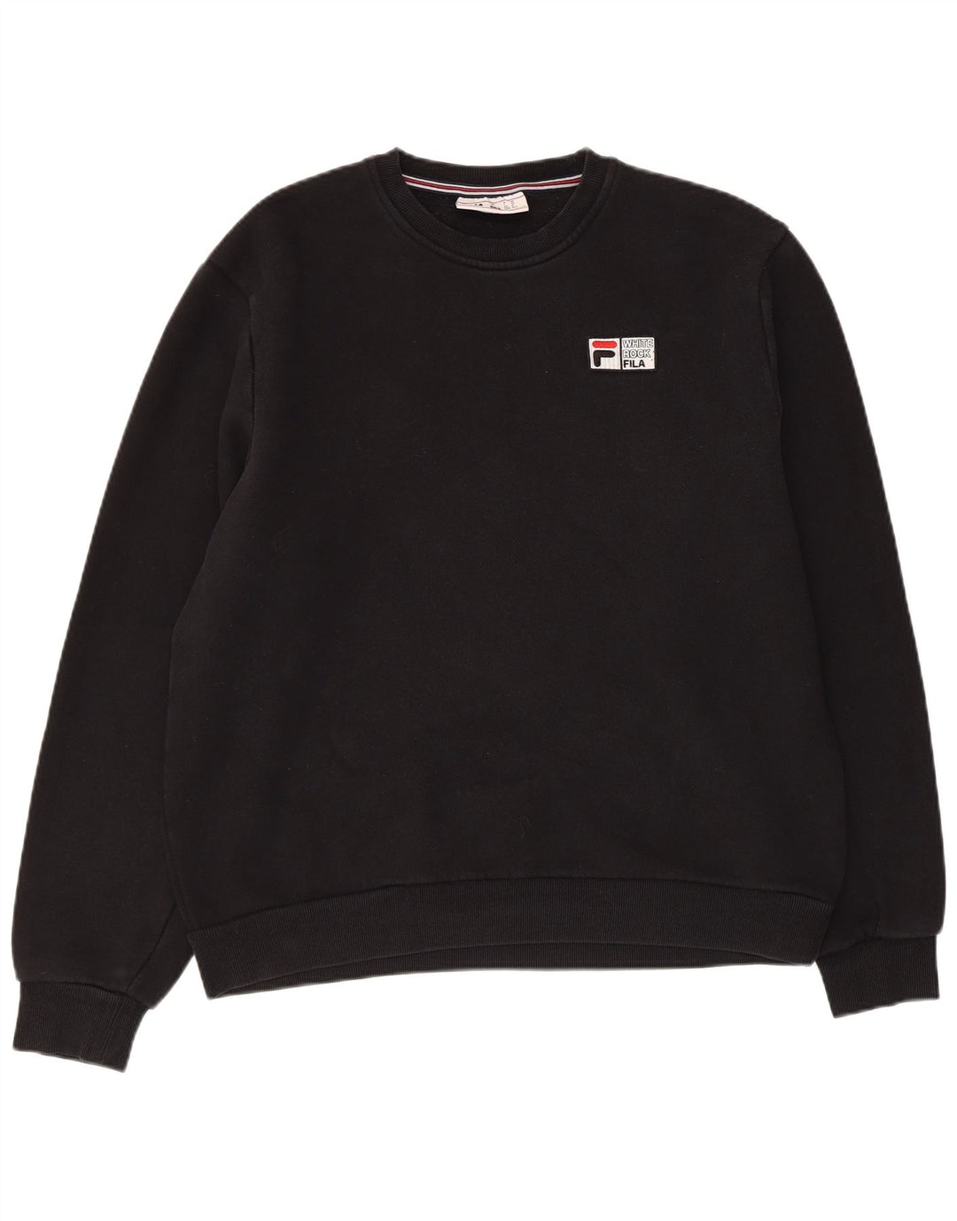FILA Herre grafisk sweatshirt Jumper Medium Sort Bomuld