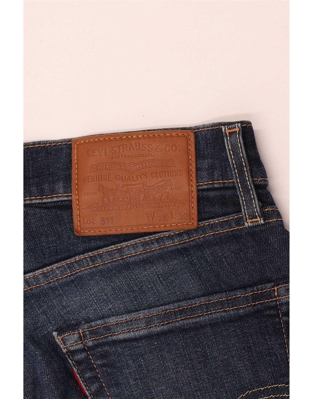 Levi's Herre 511 Slim Jeans W28 L30 Blå