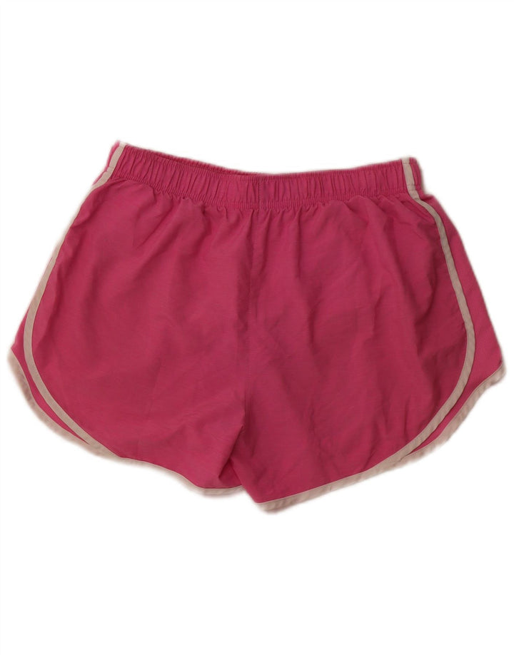 NIKE Dame Dri Fit Sportshorts UK 12 Medium Pink Polyester