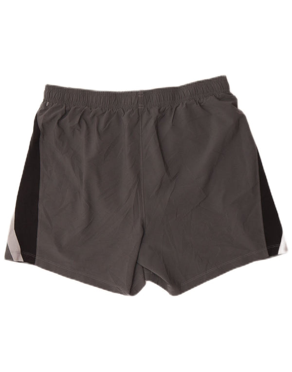 Under Armour Herre Heat Gear Sportsshorts Large Grå Colourblock