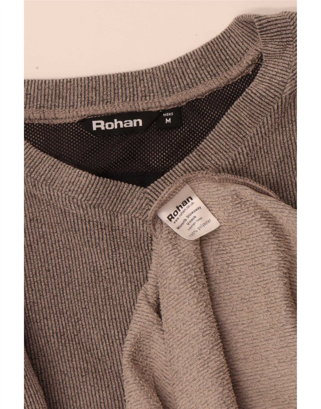 Rohan Herre Top Langærmet Medium Grey Polyester
