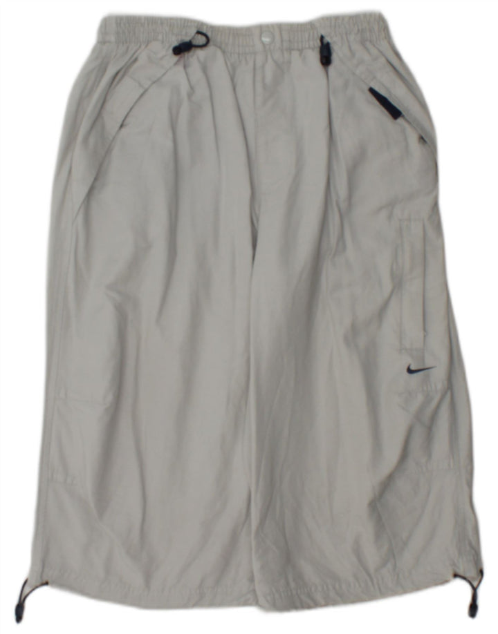 Nike Sportsshorts til mænd, små grå bomuld