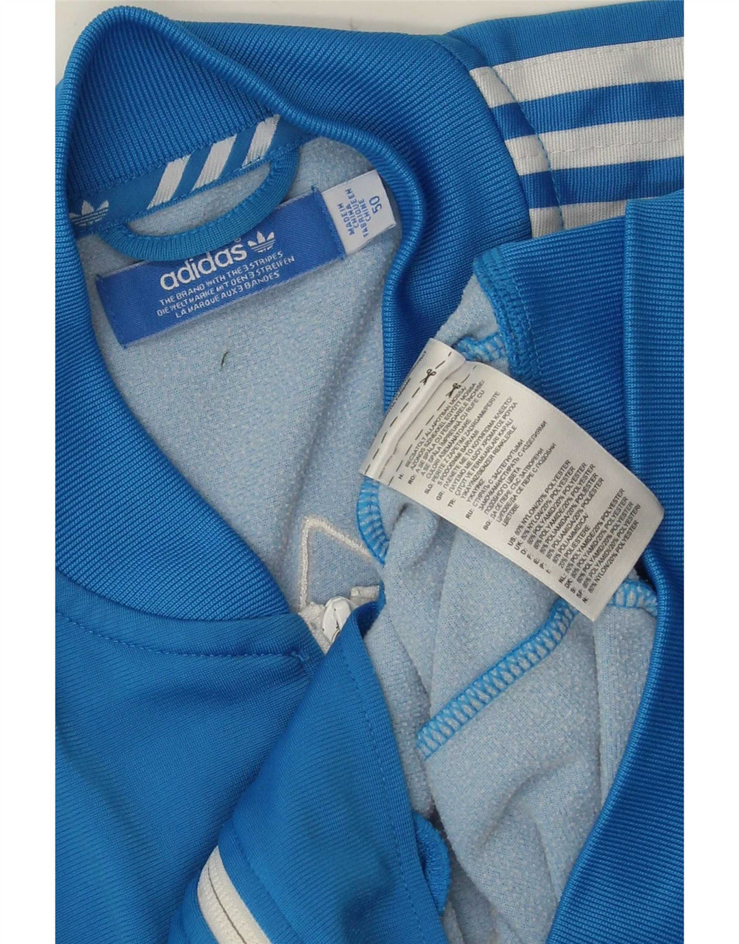 Adidas Herre grafisk træningsdragt Topjakke IT 50 Medium Blå Nylon