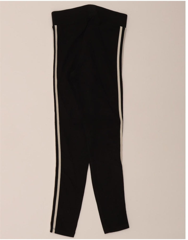 ADIDAS Womens Leggings Size 10 Small Black Cotton Vintage Adidas and Second-Hand Adidas from Messina Hembry 
