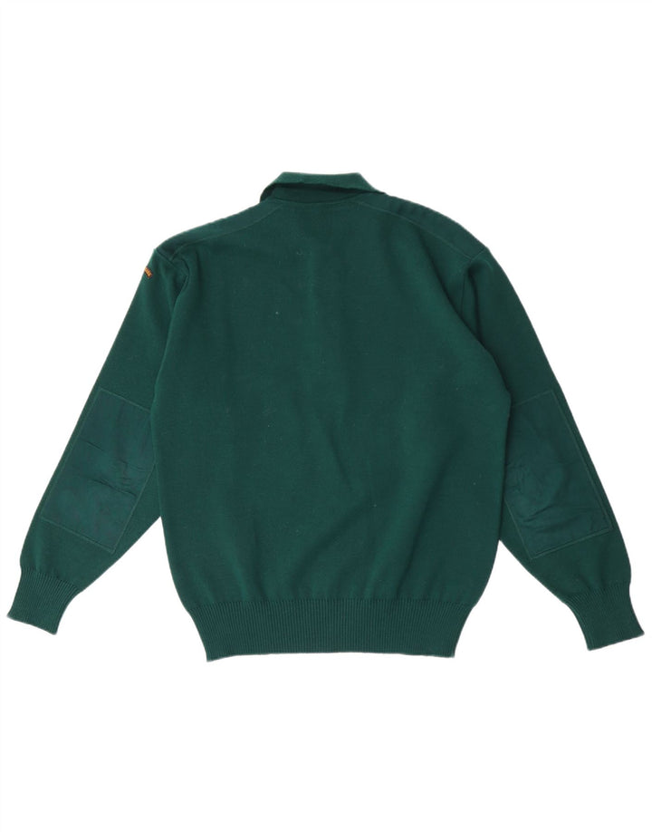 PAUL & SHARK Herre polo-hals sweater lille grøn uld