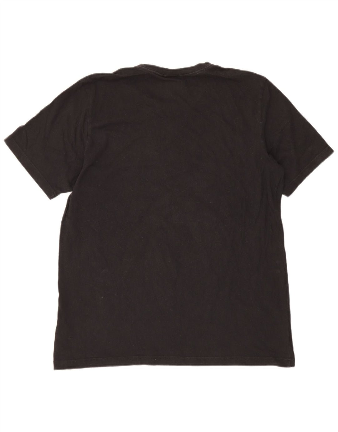 Adidas Grafisk T-shirt top til mænd, stor sort bomuld