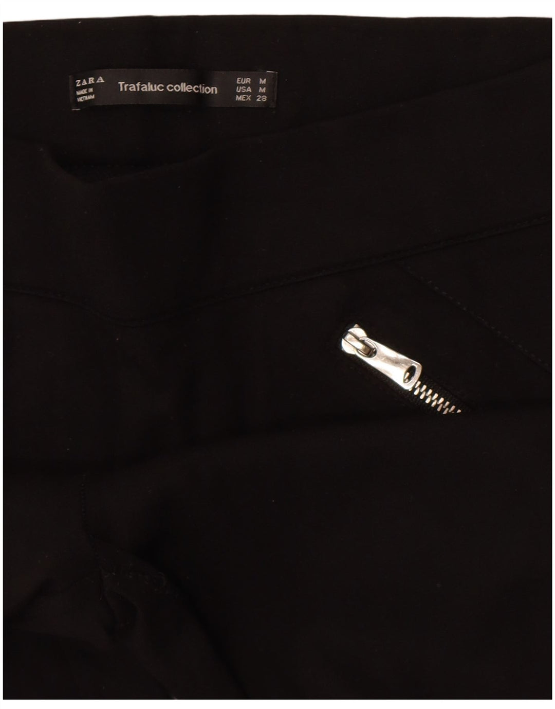 Zara Dame Trafaluc Crop Leggings Medium W28 L26 Sort