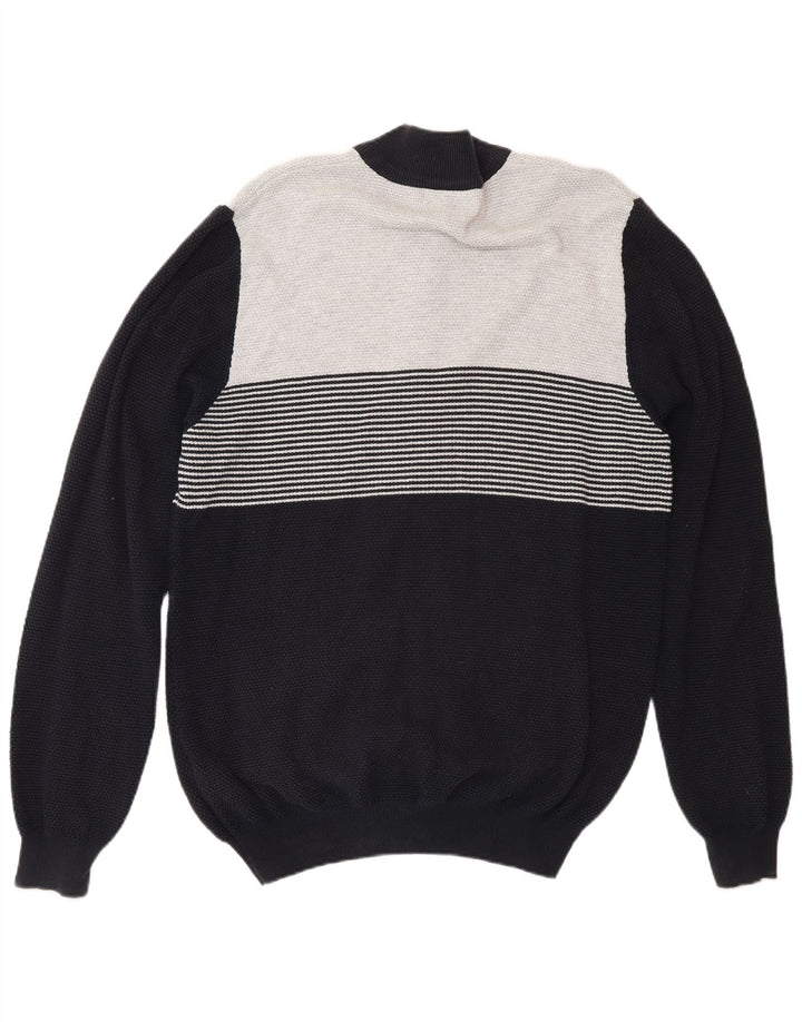 Marks & Spencer Herre Blue Harbor Cardigan Sweater Large Navy Blue