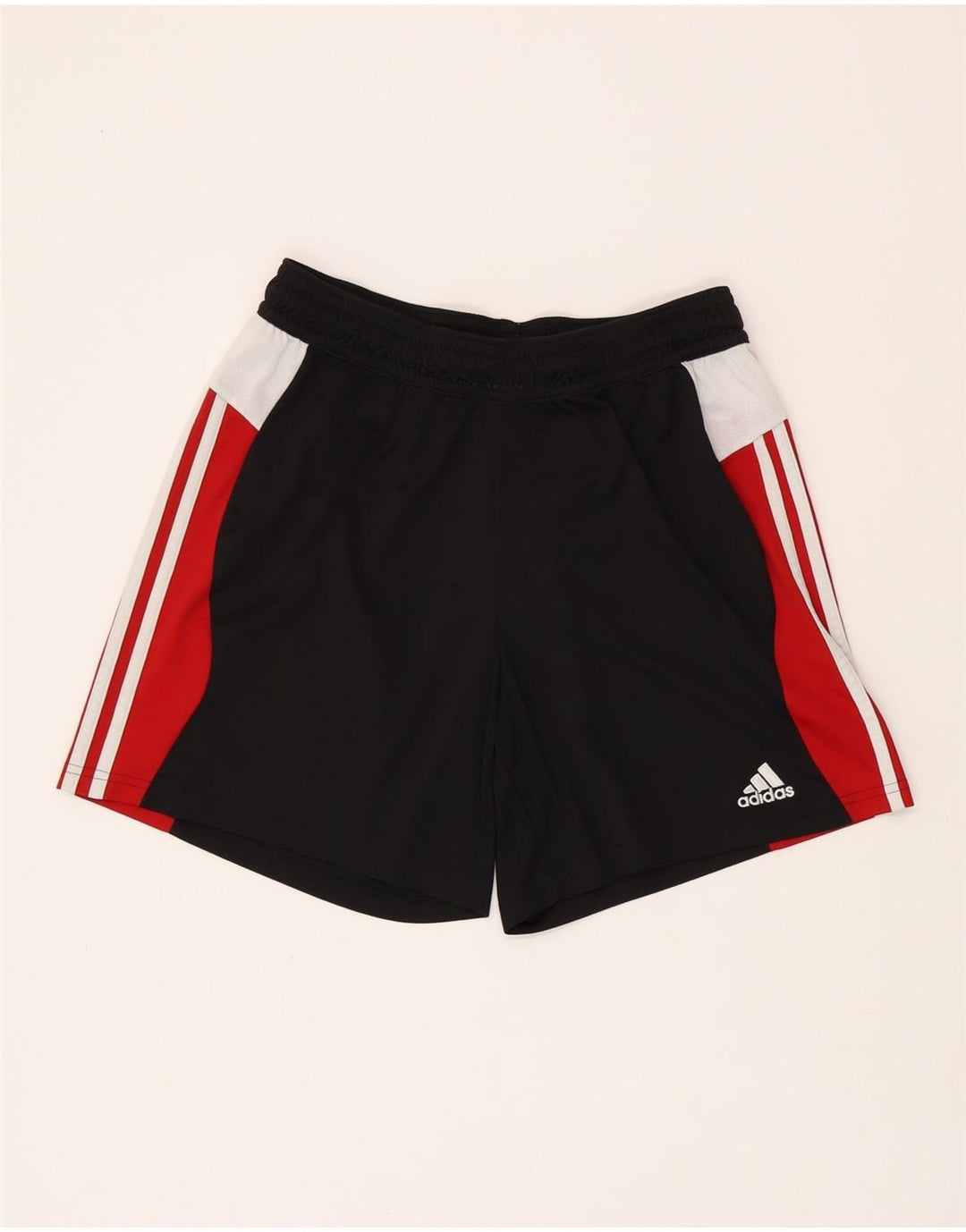 ADIDAS Climacool sportsshorts til kvinder UK 16/18 Stor sort farveblok