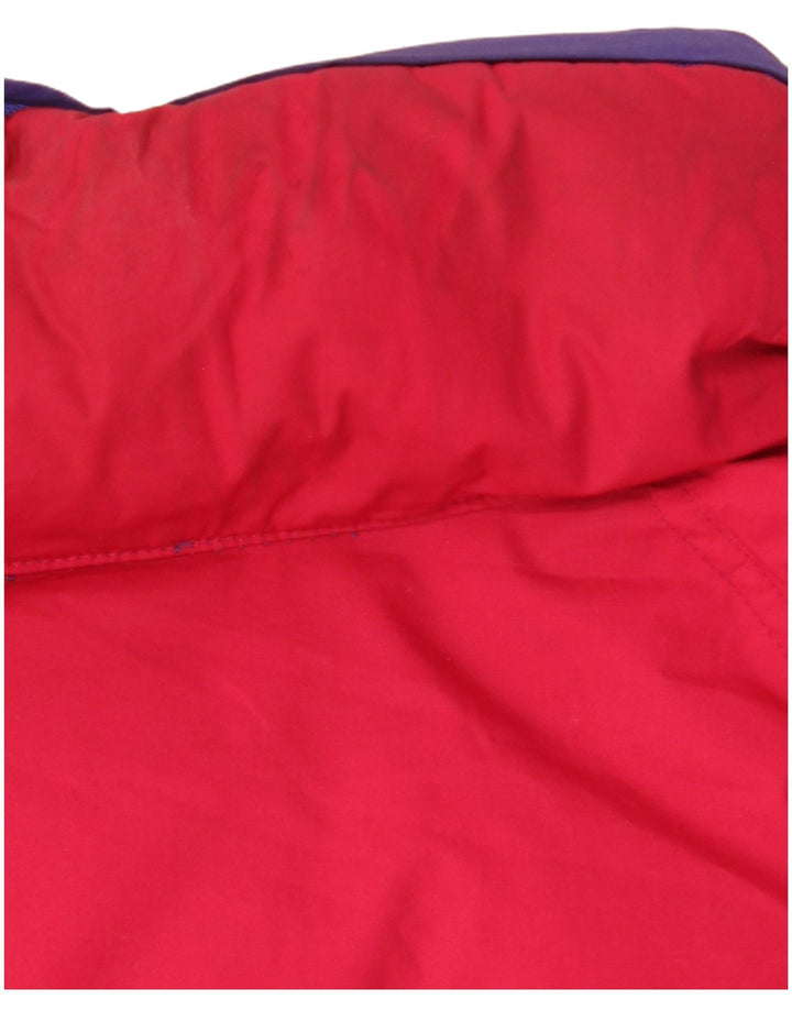 DIADORA Herre Oversized vendbar polstret jakke UK 42 XL Rød Polyester