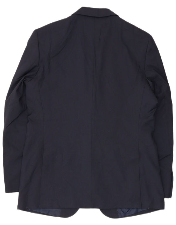 Marks & Spencer Herre 2-knaps blazerjakke UK 40 Stor marineblå polyester