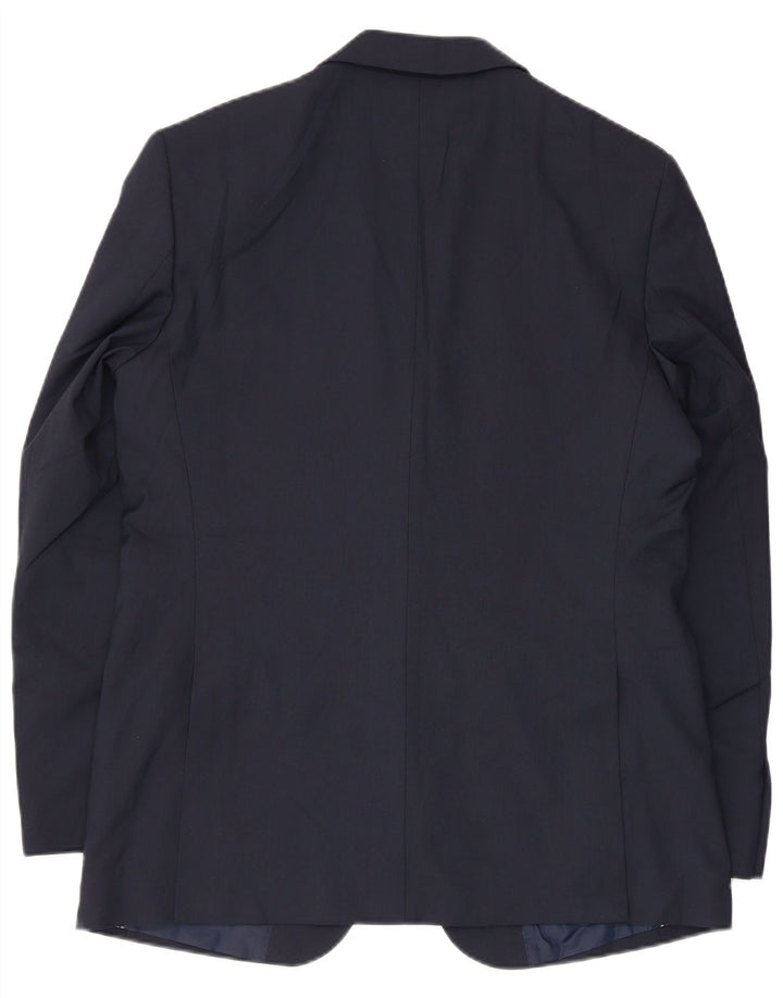 Marks & Spencer Herre 2-knaps blazerjakke UK 40 Stor marineblå polyester