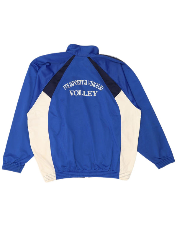 Champion Herre grafisk træningsdragt Topjakke 2XL Blå Colourblock Polyester