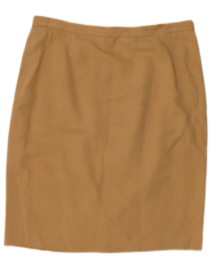 Vintage Blyantnederdel til kvinder W34 Large Beige