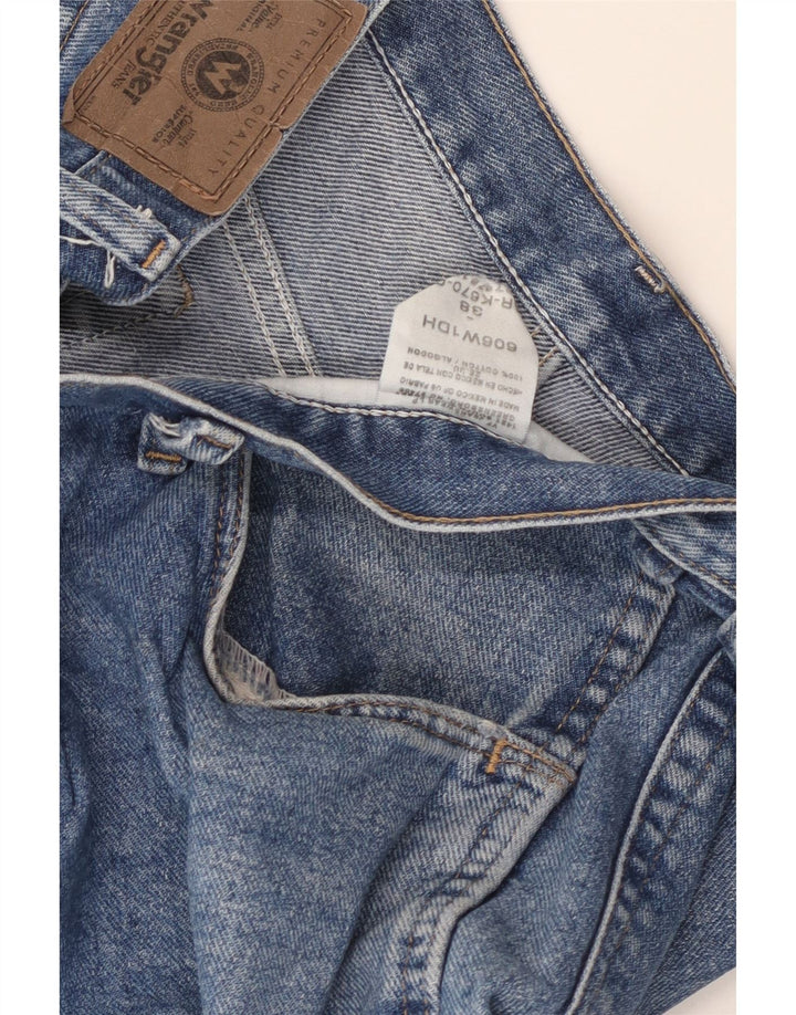 WRANGLER Denimshorts til mænd W38 XL Blå Bomuld